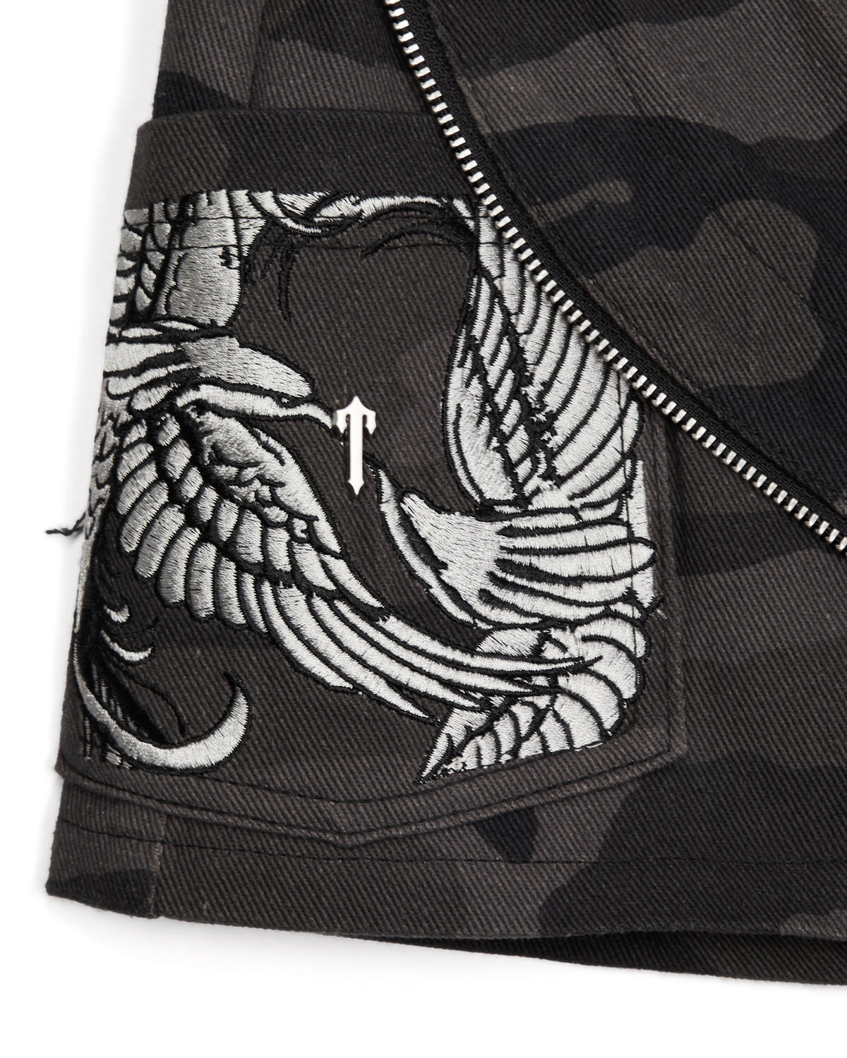 Black / Camo Women's Trapstar x Ed Hardy Skirts UK | 62853-WKCE