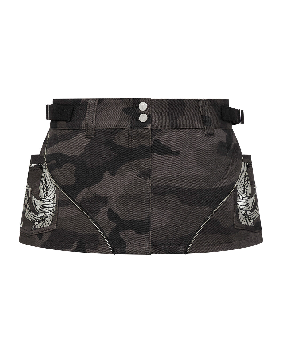 Black / Camo Women's Trapstar x Ed Hardy Skirts UK | 62853-WKCE