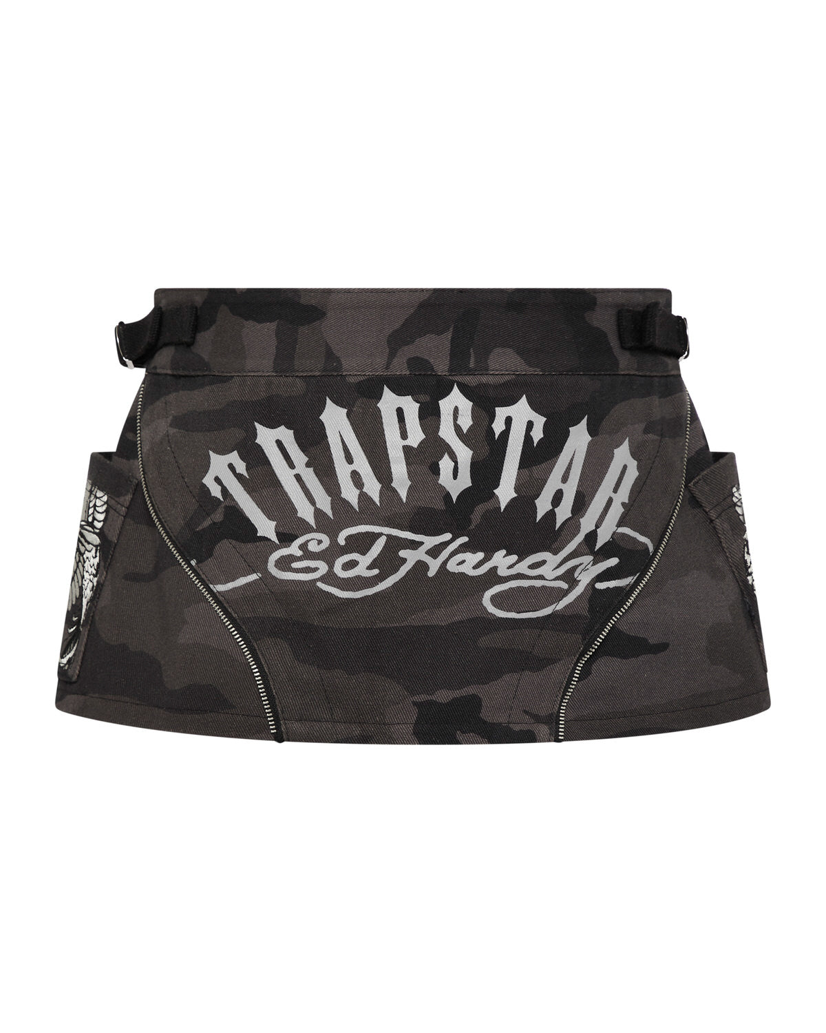 Black / Camo Women\'s Trapstar x Ed Hardy Skirts UK | 62853-WKCE