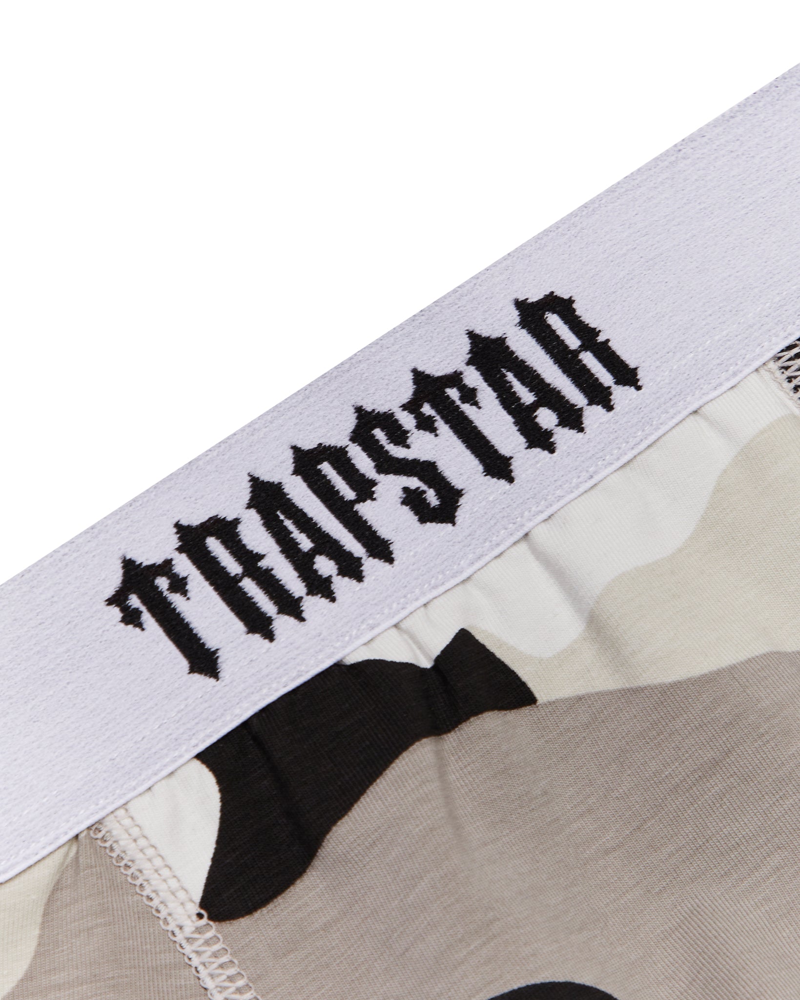 Black / Grey / Camo Men's Trapstar 3 Pack Boxer UK | 96058-MTRK