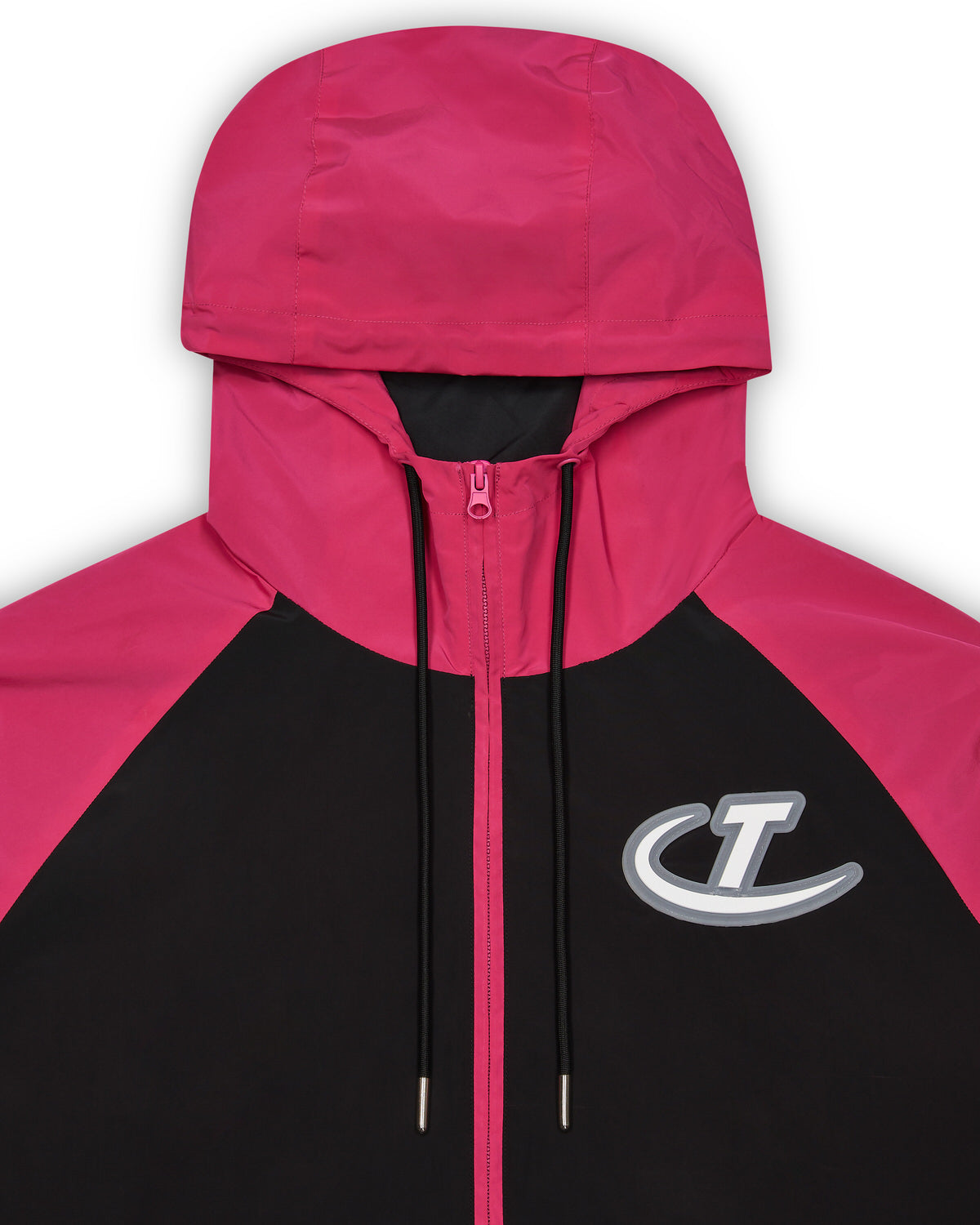 Black / Pink Men's Trapstar Hyperdrive Windbreaker UK | 82053-WVLK