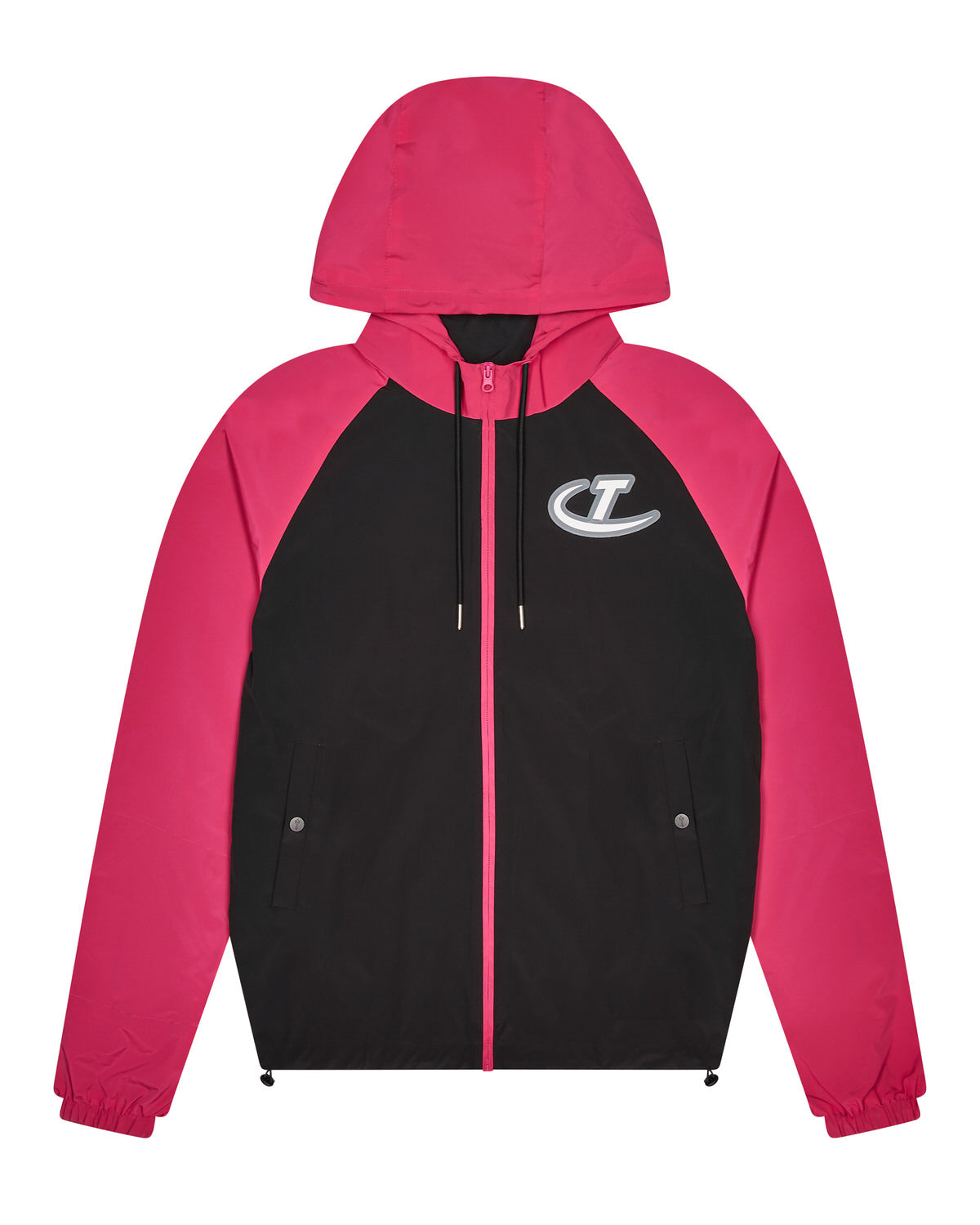 Black / Pink Men\'s Trapstar Hyperdrive Windbreaker UK | 82053-WVLK