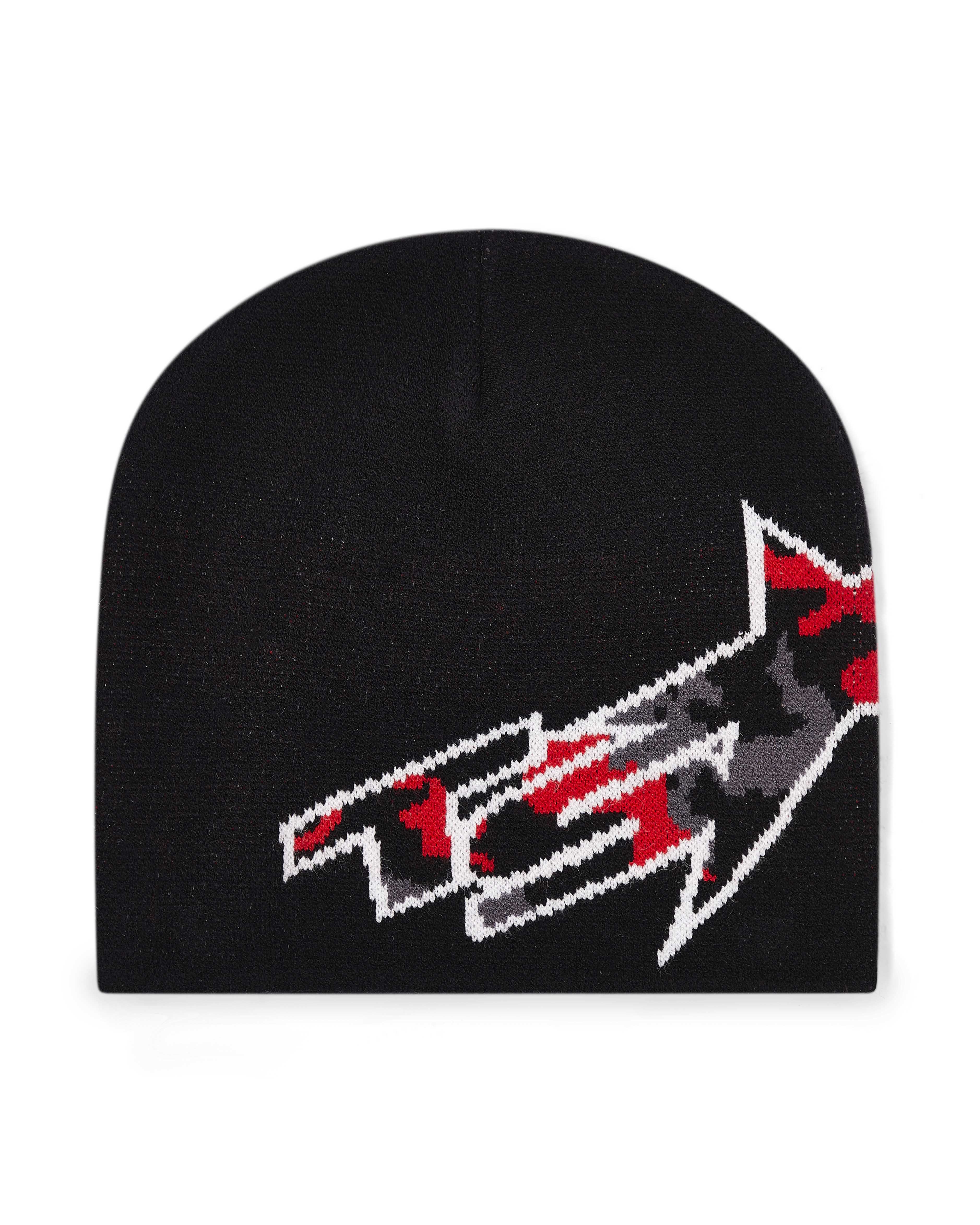 Black / Red Camo Men\'s Trapstar Ts Star Beanie UK | 57628-IDVH