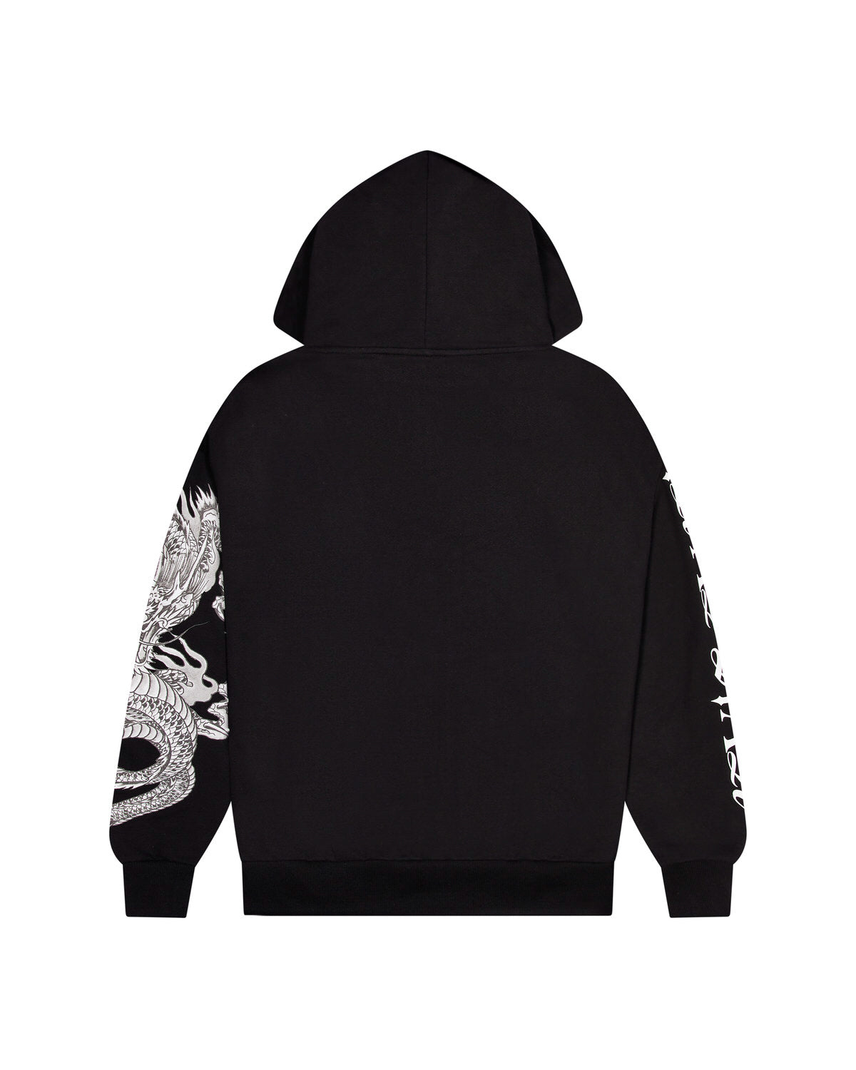 Black / Red Men's Trapstar x Ed Hardy Script Hoodies UK | 64281-OTXI