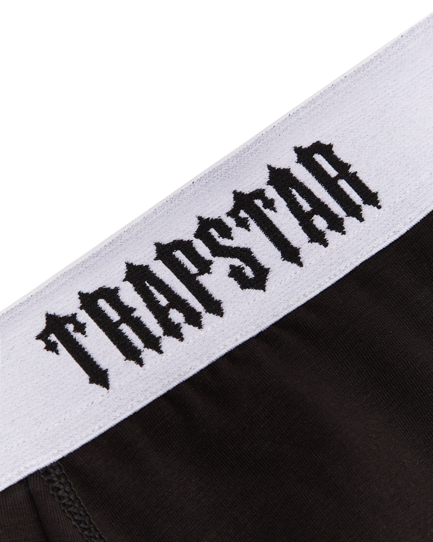 Black / White / Light Blue Men's Trapstar 3 Pack Boxer UK | 19267-FOAL