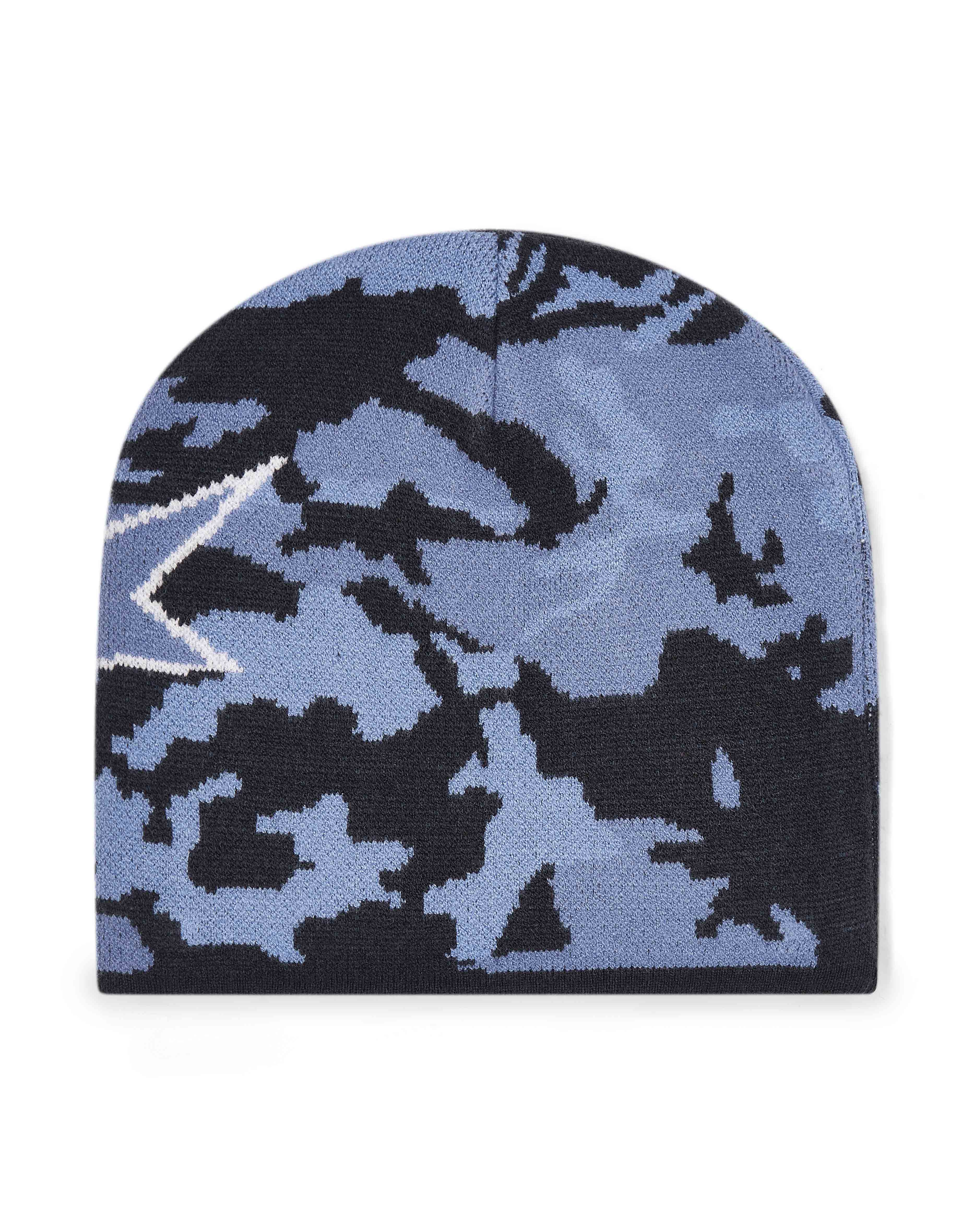 Blue Camo Men's Trapstar Ts Star Beanie UK | 48592-JOWQ