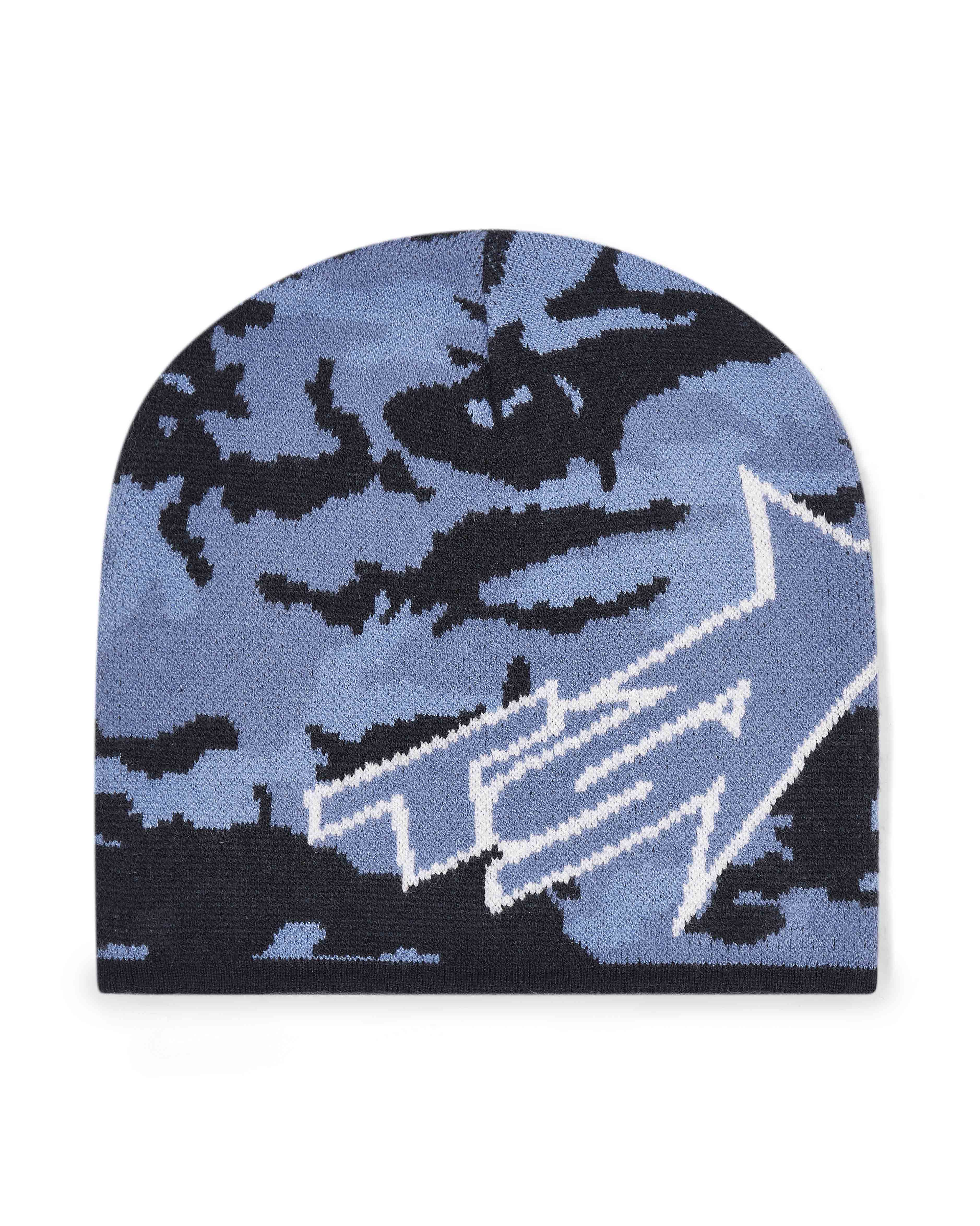 Blue Camo Men\'s Trapstar Ts Star Beanie UK | 48592-JOWQ