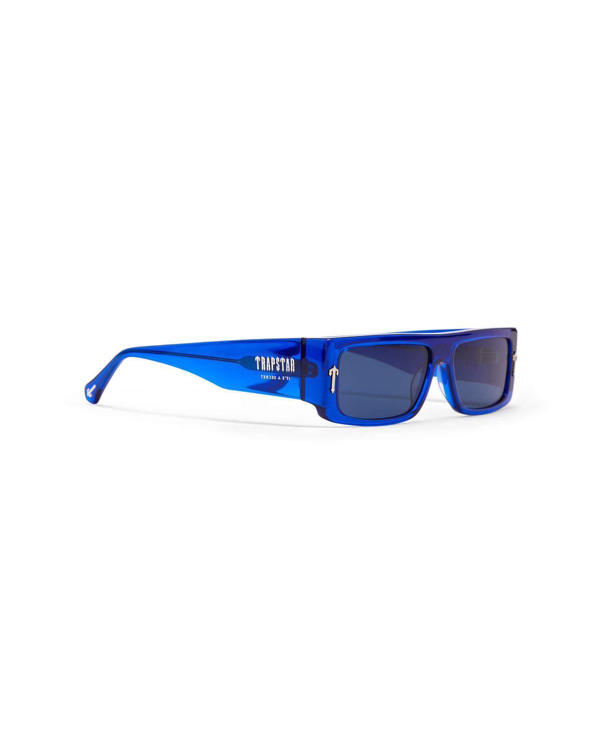 Blue Men\'s Trapstar Decoded Acetate Sunglasses UK | 57362-WVKD