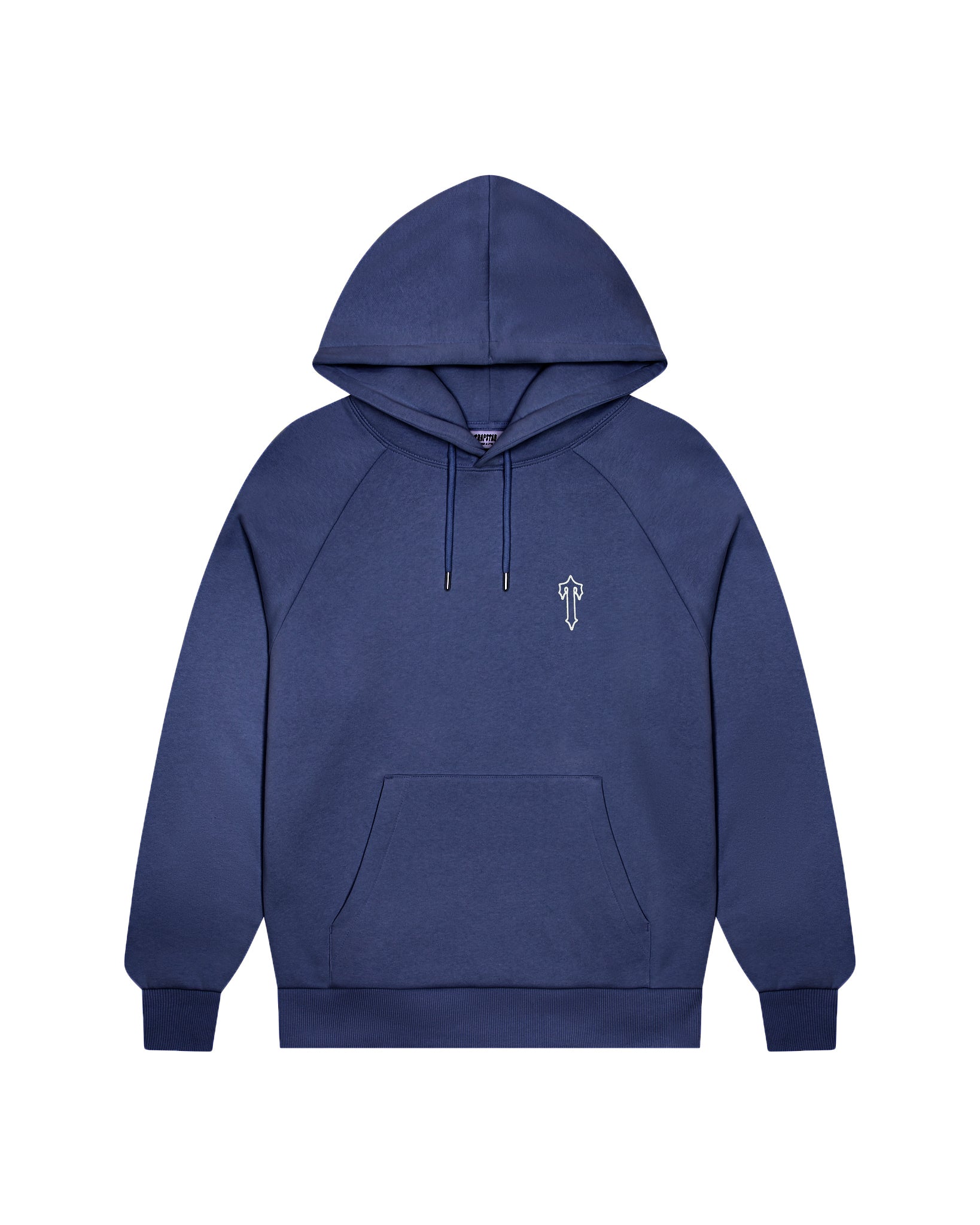 Blue Men\'s Trapstar Foundation Hoodies UK | 28450-GVCN