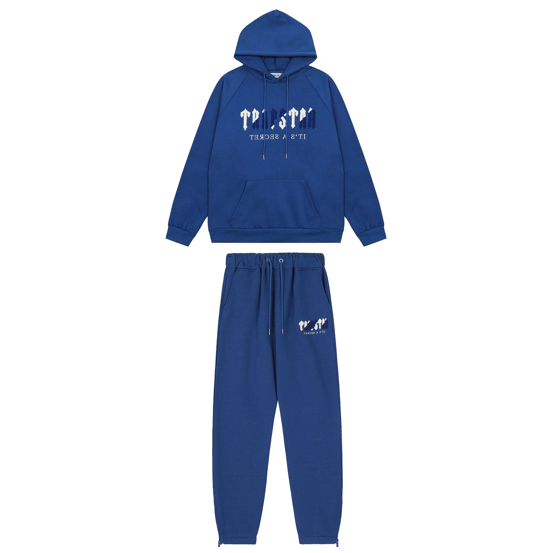 Blue Men\'s Trapstar It’s A Secret Tracksuits UK | 81359-GPJS