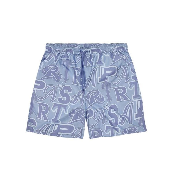 Blue Men\'s Trapstar London Wildcard Swimming Shorts UK | 50392-QWXM