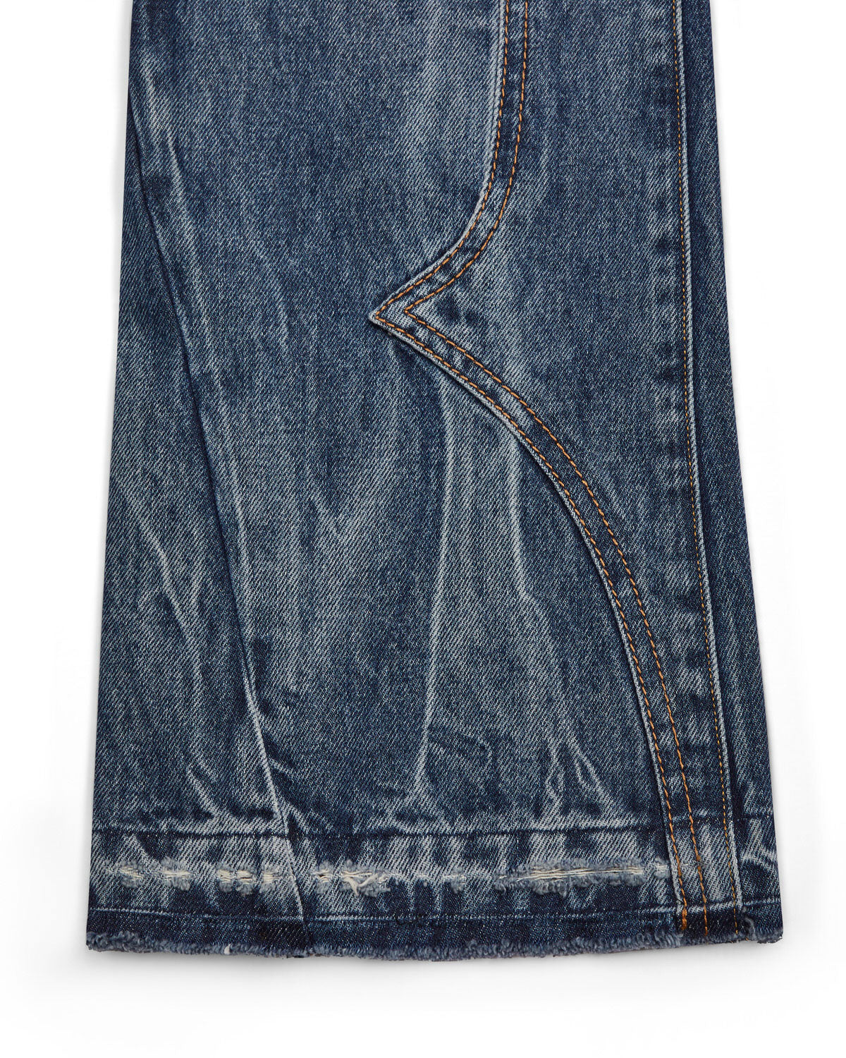 Blue Men's Trapstar x Ed Hardy Denim Jeans UK | 94852-CFMO