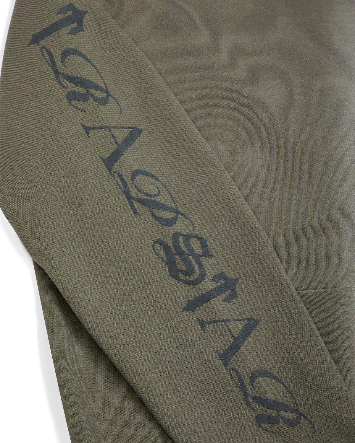 Dark Khaki Men's Trapstar Script Spray Tracksuits UK | 59621-SUQB