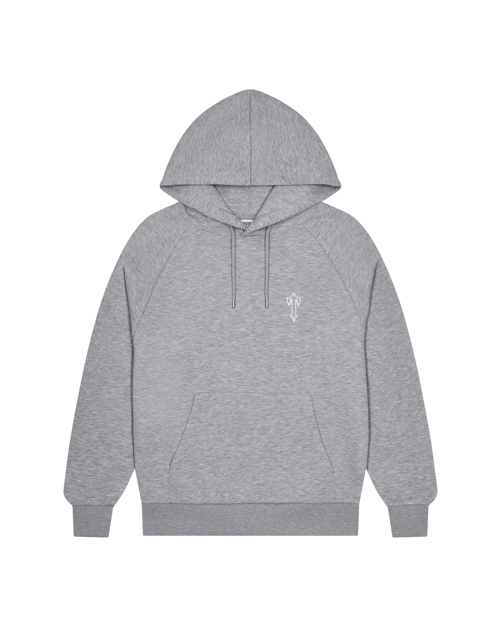 Grey Men\'s Trapstar Foundation Hoodies UK | 68310-COIP