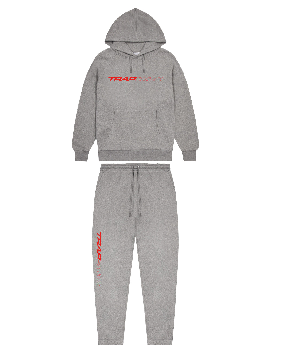 Grey Men\'s Trapstar Full Speed Tracksuits UK | 45789-ZHQI