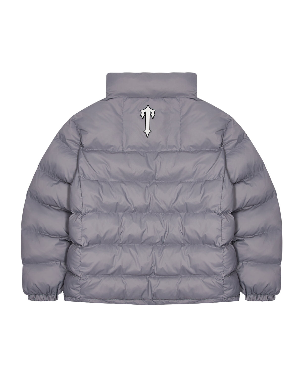 Grey Men\'s Trapstar It’s A Secret Puffer Jackets UK | 81347-JDEQ