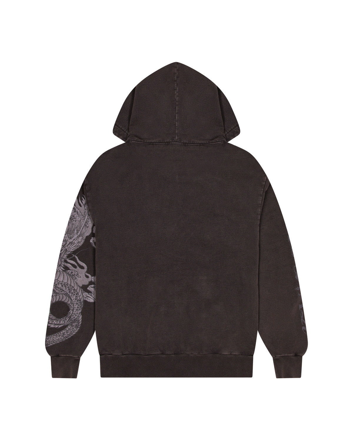 Grey Men's Trapstar x Ed Hardy Script Hoodies UK | 16385-GOTE