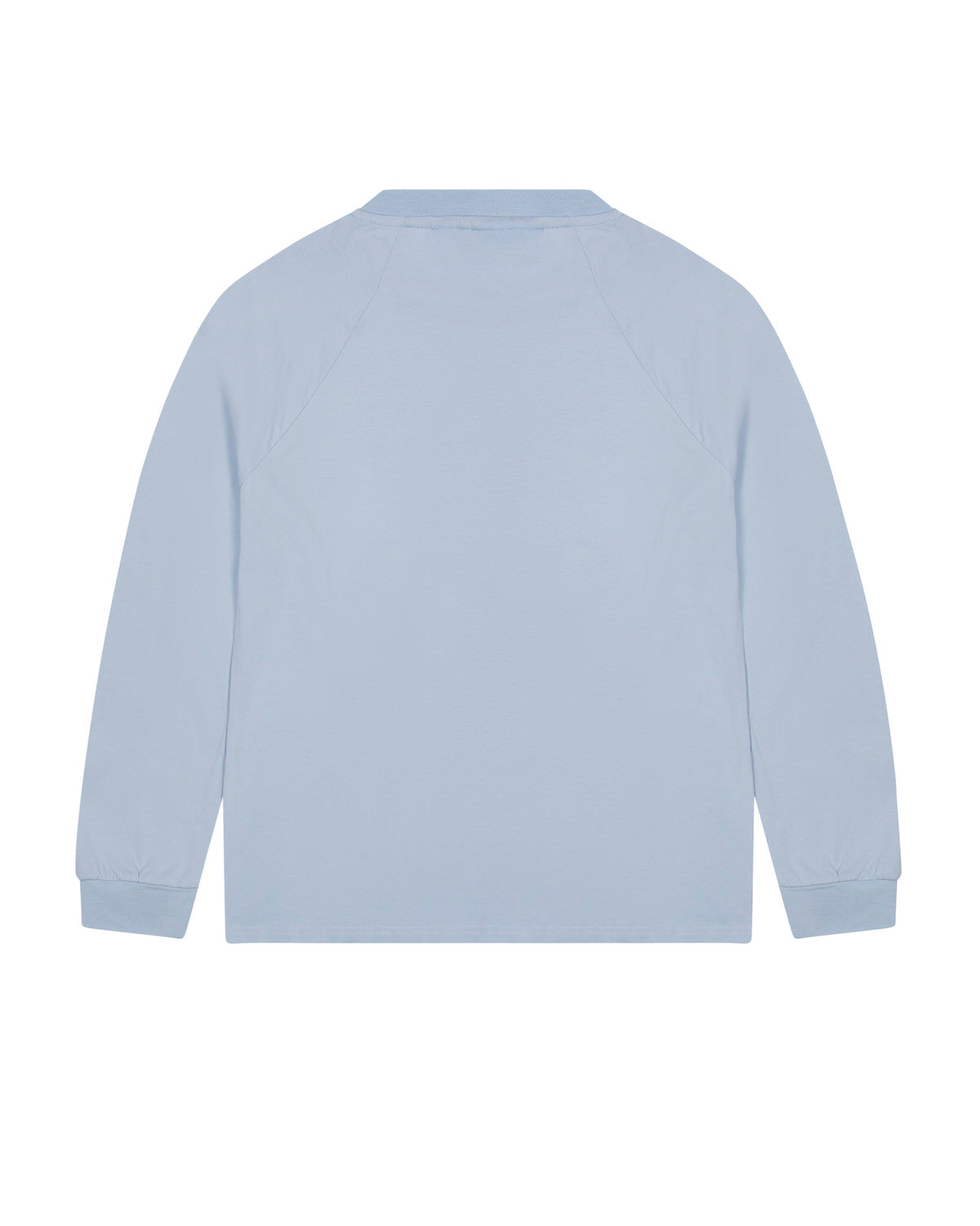 Light Blue Men's Trapstar Foundation LS T-shirts UK | 16032-ZMSA