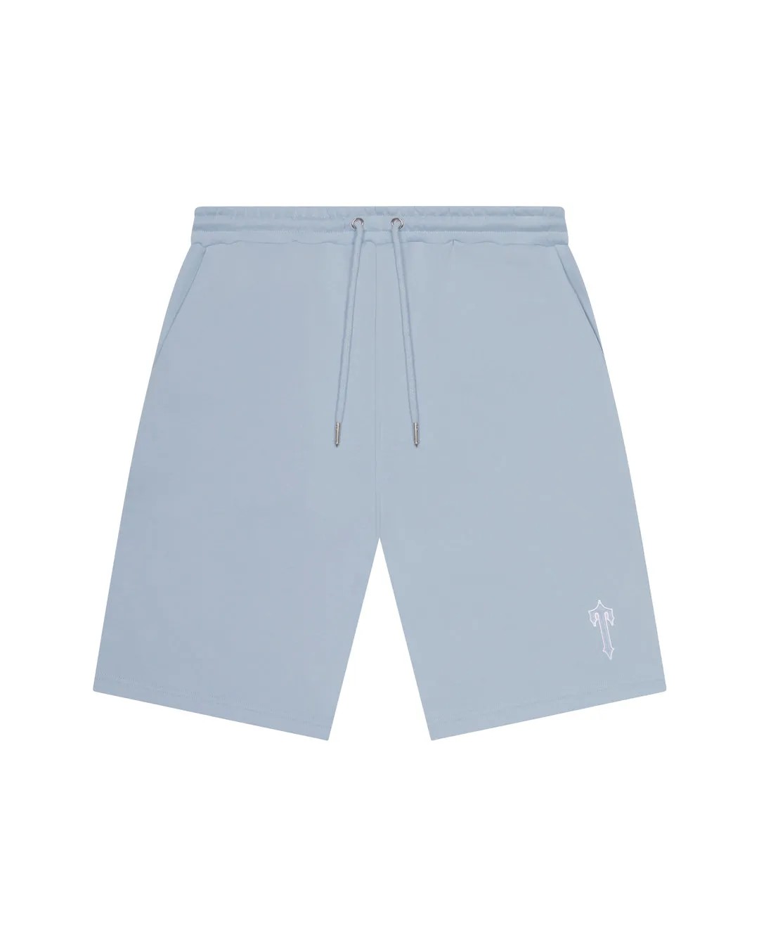 Light Blue Men\'s Trapstar Foundation Shorts UK | 37186-ZFRU