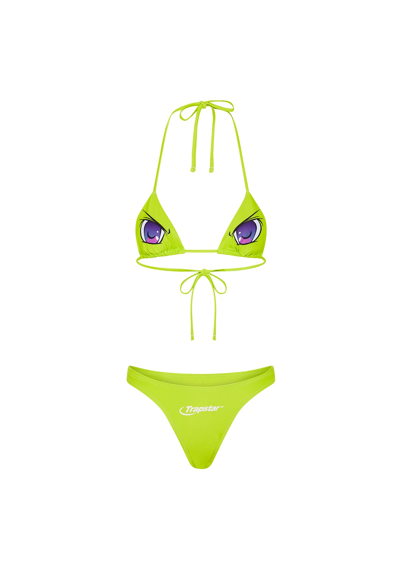 Light Green Women's Trapstar Anime Bikini Bottoms UK | 79345-OCEA