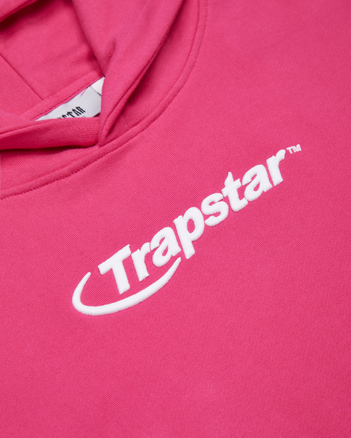 Pink Men's Trapstar Hyperdrive Hoodie Hoodies UK | 74109-LBTR