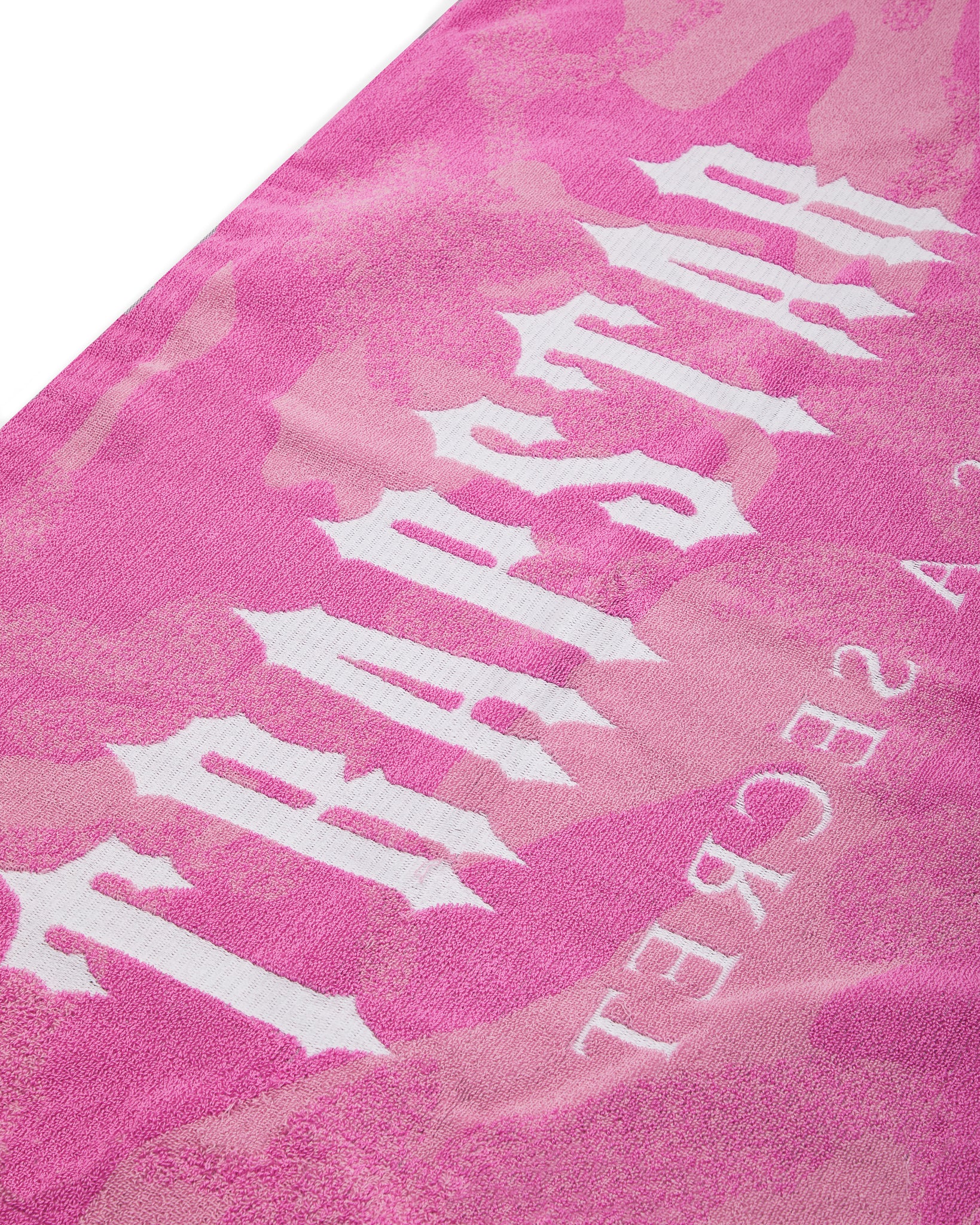 Pink / Camo Women's Trapstar Irongate Beach Towels UK | 04628-UDTI