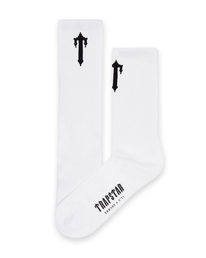 White Men's Trapstar 3 Pack Irongate T Socks UK | 98610-YPFC