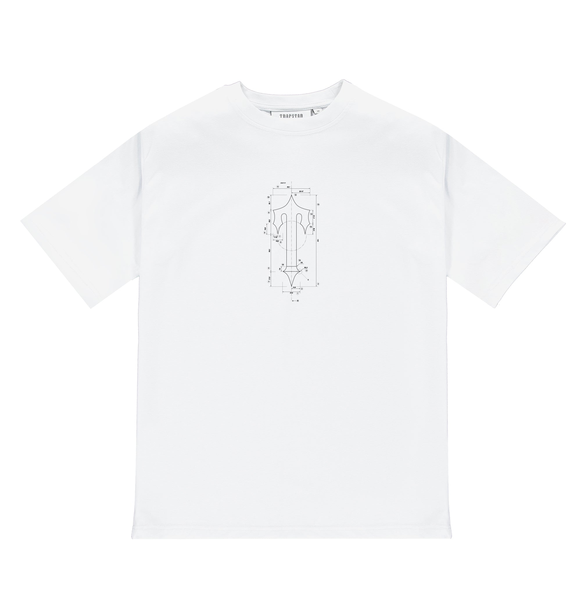 White Men's Trapstar DIY 3.0 T-shirts UK | 12648-KSPB