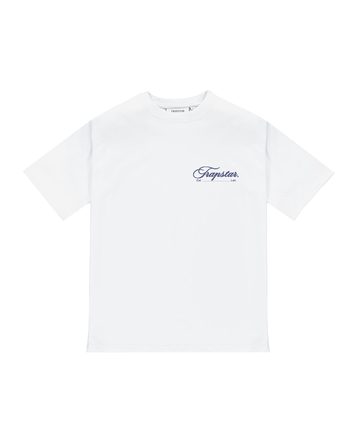 White Men's Trapstar Global T-shirts UK | 23760-OKFB