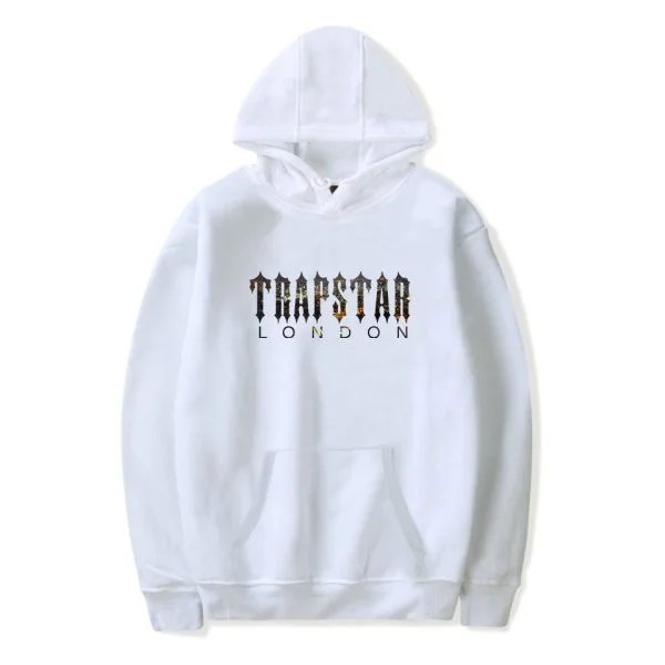 White Men\'s Trapstar London City Hoodies UK | 10392-DNLF