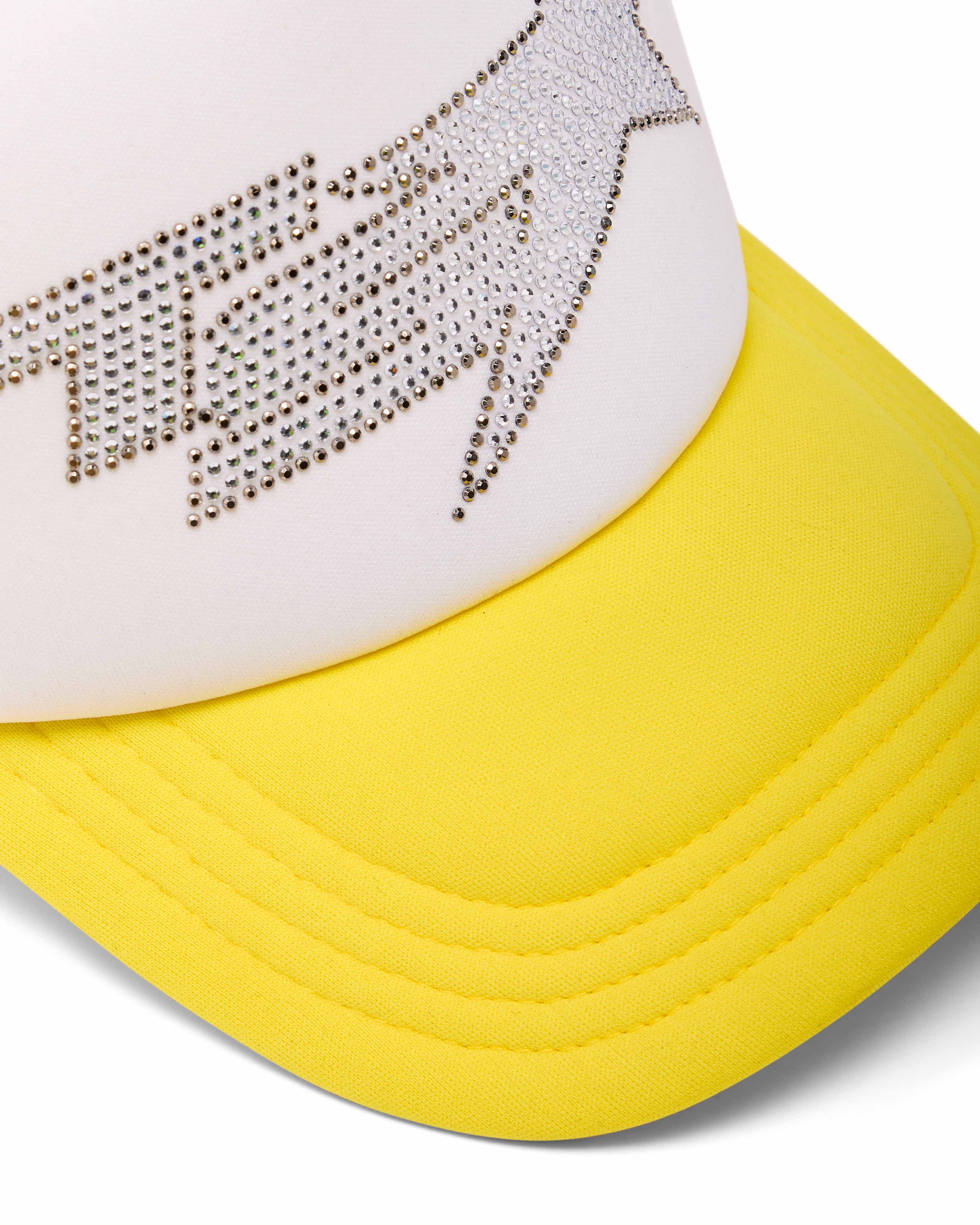 Yellow Women's Trapstar TS Star Diamante Trucker Caps UK | 83752-QWTC